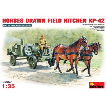 Miniart - Horses Drawn Field Kitchen Kp-42 (Min35057)