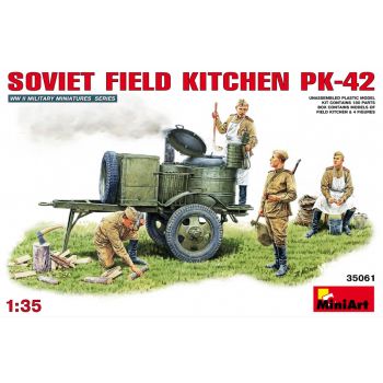 Miniart - Soviet Field  Kitchen Kp-42 (Min35061)