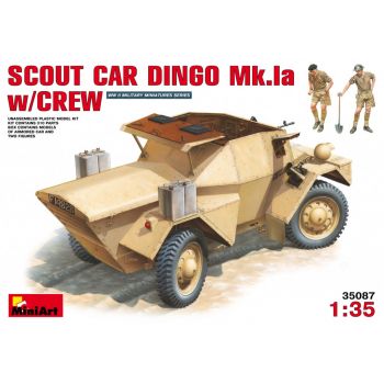 Miniart - Scout Car Dingo Mk 1a W/crew (Min35087)