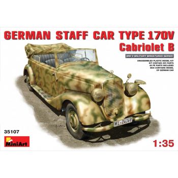 Miniart - German Staff Car  Typ 170v. Cabrio B (Min35107)