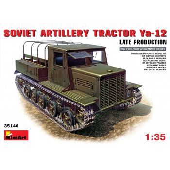Miniart - Ya-12 Late Prod. Soviet Artillery Tractor (Min35140)