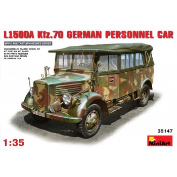 Miniart - L1500a Kfz.70 German Personnel Car (Min35147)