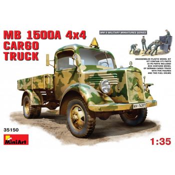 Miniart - Mb L1500 A 4x4 Cargo Truck (Min35150)