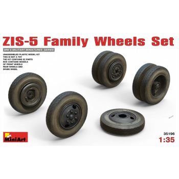 Miniart - Zis-5 Family Wheels Set (Min35196)