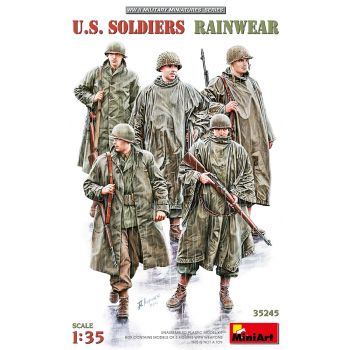 Miniart - 1/35 U.s. Soldiers Rainwear Wwii (10/21) *min35245