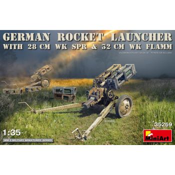 Miniart - German Rocket Launcher W/28cmwk (Min35269)