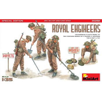 Miniart - 1/35 Royal Engineers. Special Edition Wwii (10/21) *min35292