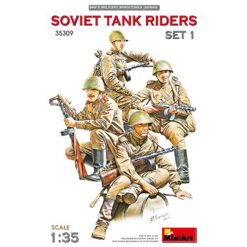 Miniart - Soviet Infantry Tank Riders Set 1 1:35 (4/20) * - MIN35309