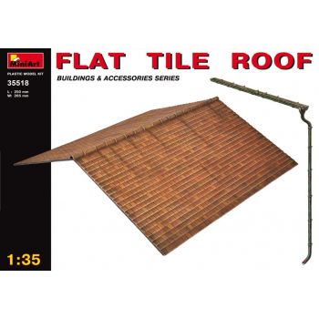 Miniart - Flat Tile  Roof (Min35518)