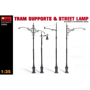 Miniart - Tram Supports And Street Lamps (Min35523)