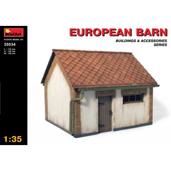 Miniart - European Barn (Min35534)