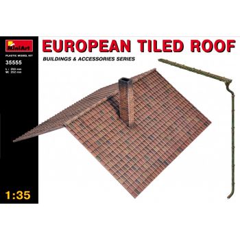 Miniart - European Tiled Roof (Min35555)