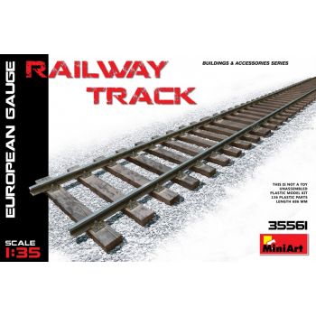 Miniart - Railway Track European Gauge (Min35561)