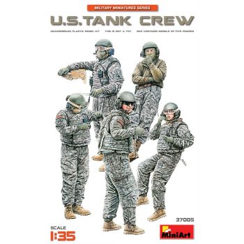 Miniart - U.s. Tank Crew (Min37005)