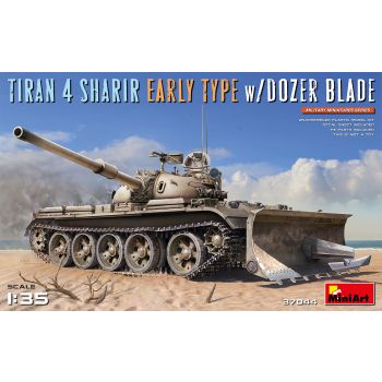 Miniart - Tiran 4 Sharir Early T W/dozer Blade 1:35 (4/20) * - MIN37044