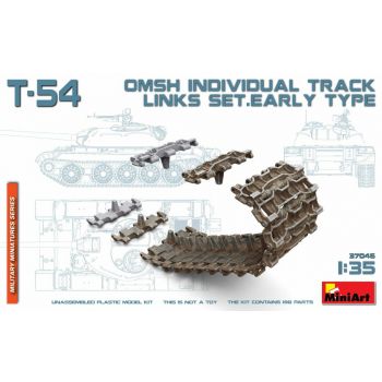 Miniart - T-54 Omsh Individual Track Links Set.early (Min37046)
