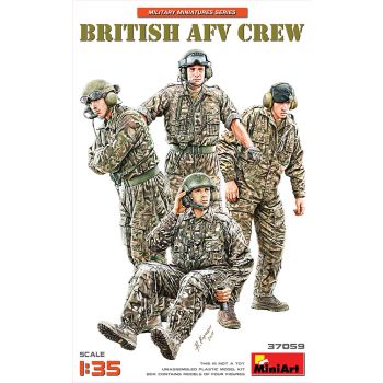 Miniart - British Afv Crew 1:35 (1/20) * - MIN37059