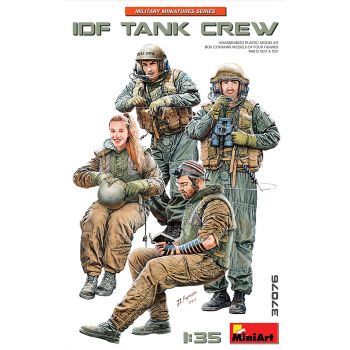 Miniart - 1/35 Idf Tank Crew 1/35 (1/21) * - MIN37076