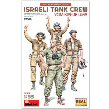 Miniart - 1/35 Israeli Tank Crew. Yom Kippur War (9/21) *min37086