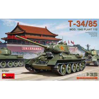 Miniart - 1/35 T-34/85 Mod. 1945 Plant 112 (1/21) * - MIN37091