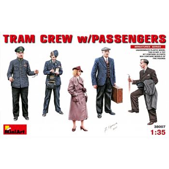 Miniart - Tram Crew With Passengers (Min38007)