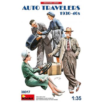 Miniart - Auto Travelers 1930-40s 1:35 (5/20) * - MIN38017