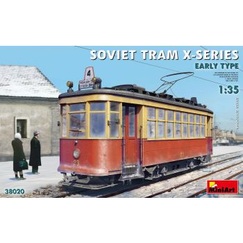 Miniart - Soviet Tram "X" -series Early Type - Min38020