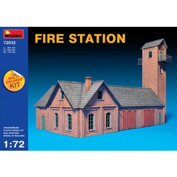Miniart - Fire Station (Min72032)