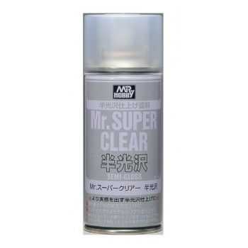 Mrhobby - Mr. Super Clear Semi-gloss Spray 170 Ml (Mrh-b-516)