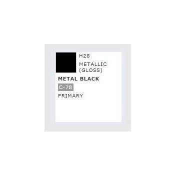 Mrhobby - Aqueous Hob. Col. 10 Ml Metal Black (Mrh-h-028)