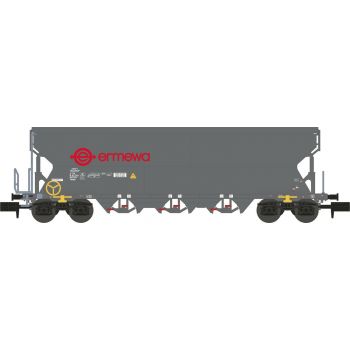 Nme - Getreidewagen Tagnpps 101m�� Ermewa D.grau 1. (9/20) * - NME212620