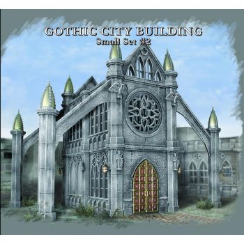 pegasus - 28 mm Gothic City Building Small Set 2