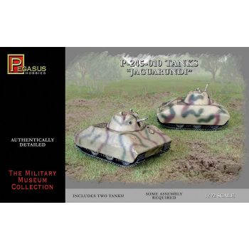 pegasus - 1/72 German E-Tank/Jaguarundi (2 per box)