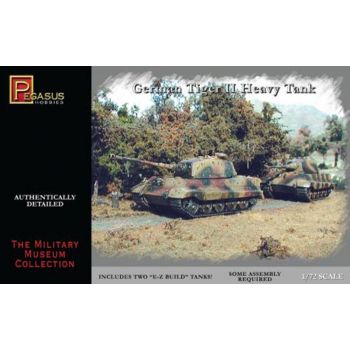 pegasus - 1/72 King Tiger II Tank (2 per box)