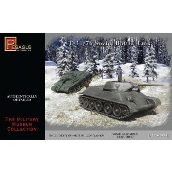 pegasus - 1/72 T-34/76 (2 per box)