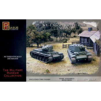 pegasus - 1/72 KV-1 late welded or cast turret (choice of 4 turrets)