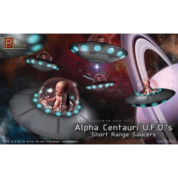 pegasus - Alpha Centauri UFO, 2 Bausätze