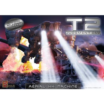 pegasus - 1/32 Terminator 2 - T2 AerialHunter Killer, verchromt