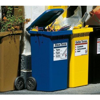 Pola - 2 Refuse bins, blue