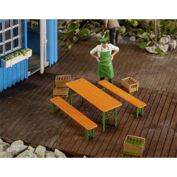 Pola - Beer table and benches