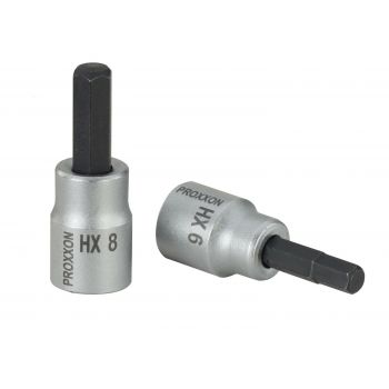 Proxxonindustrial - 3/8"" Schroevendraaierbit 6-kant 4 Mm,50 Mm Lang