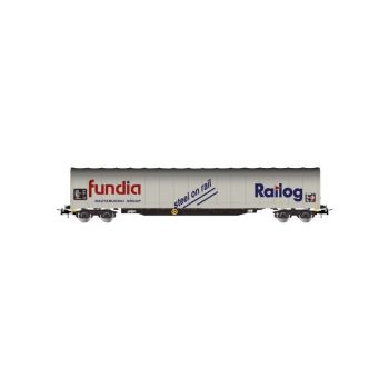 Rivarossi - Aae 4-axle Tarpaulin Wagon Rilns Fundia Railog V-vi (3/21) * - RIV-HR6493