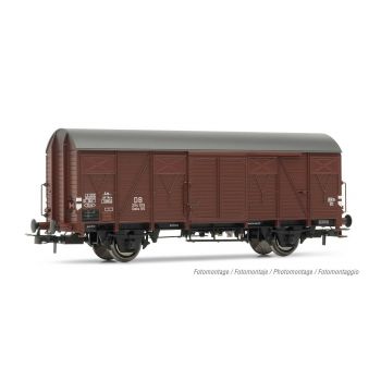 Rivarossi - Db 2-axle Gmhs 55 Wagon Rear Light Iii (12/21) * - RIV-HR6503