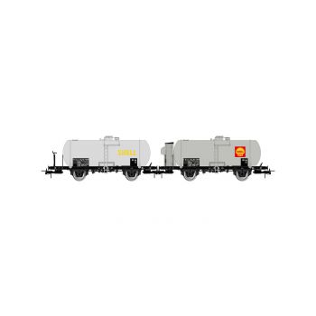 Rivarossi - Fs 3-p 2-axles Tank Wagons Big Tank Shell Iii (9/21) * - RIV-HR6518