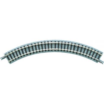 Tomytec - 4 Tracks, curved, Mini Curved, in ballast bedding, r 140 mm