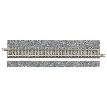 Tomytec - 4 Tracks, straight with broad ballast bedding, each 140 mm