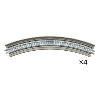 Tomytec - Basic-Tracks, 4 viaductrails, 45°, r 317 mm