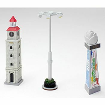Tomytec - Large Clock Tower, Advertisement Tower, Outdoor Light