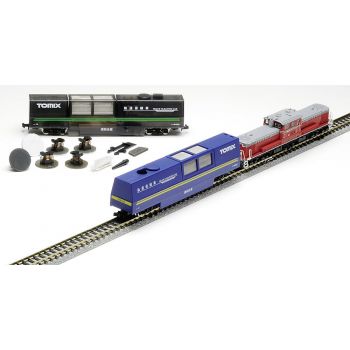 Tomytec - Railreinigingswagen, blauw