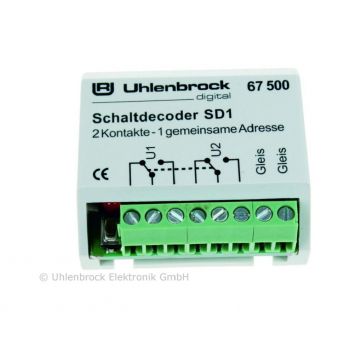 Uhlenbrock - Sd1 Schakeldecoder (Uh67500)